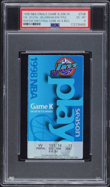 PSA 6 cert 172739400