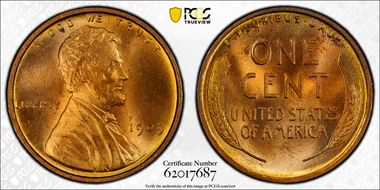1909 1C Lincoln MS66RD