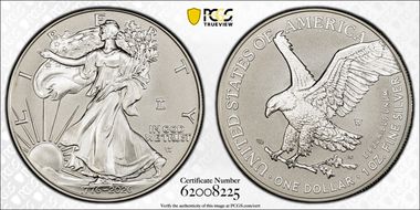 2026-W $1 Enhanced Silver Eagle w/ Liberty Bell 250 Privy SP69
