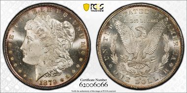 1879-S $1 MS65
