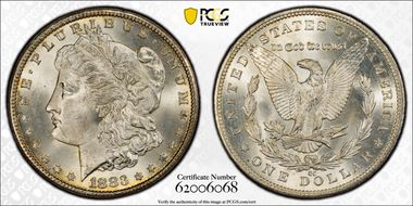 1883-CC $1 MS64