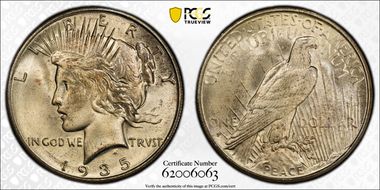 1935-S $1 MS66