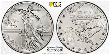 (2026) Medal 1916 Standing Liberty Quarter Ag First Strike SP70