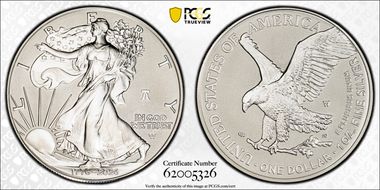 2026-W $1 Enhanced Silver Eagle w/ Liberty Bell 250 Privy SP68