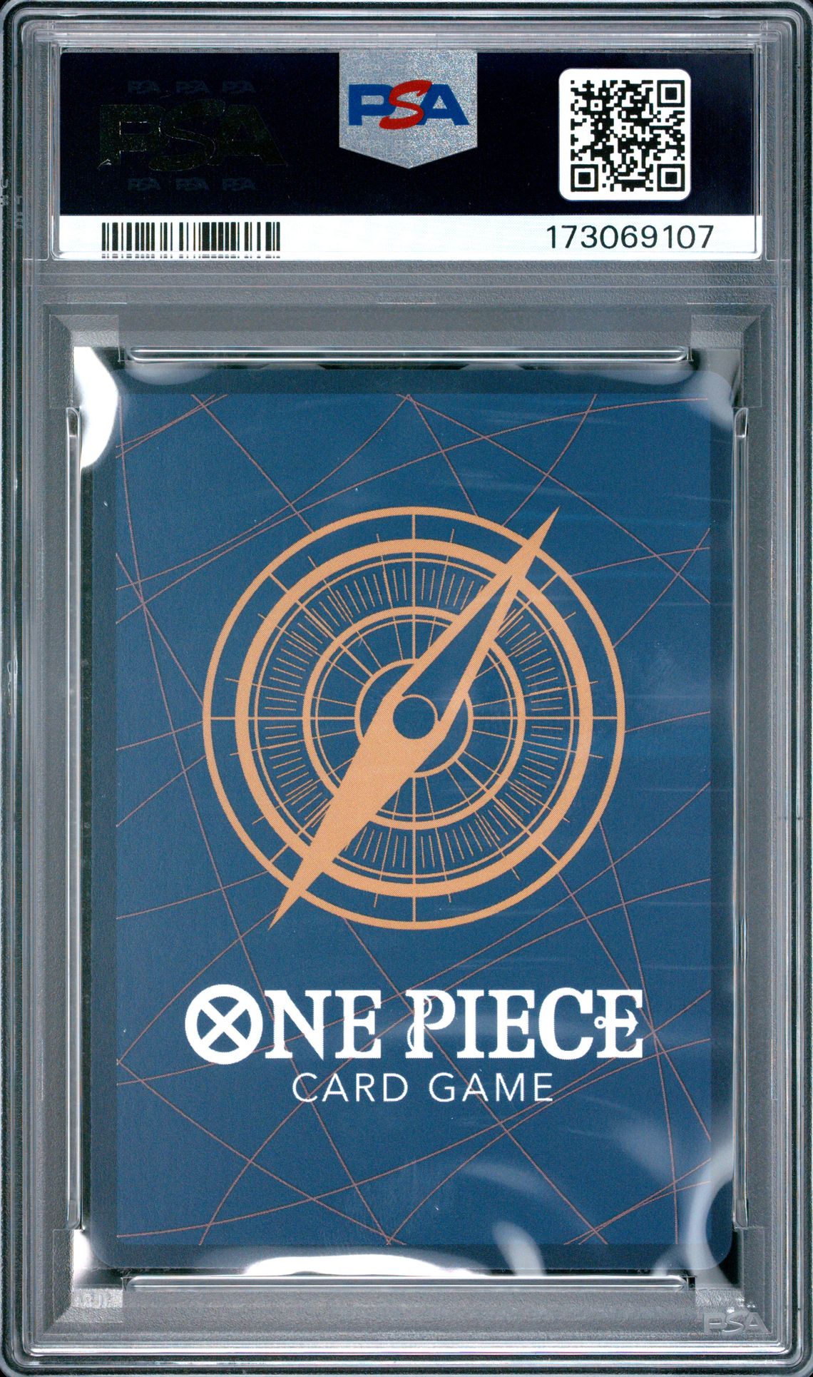 2024 One Piece Promos Monkey D. Luffy #080 (Bandai Card Games Fest) Gem Mt 10 back view - PSA certificate #173069107