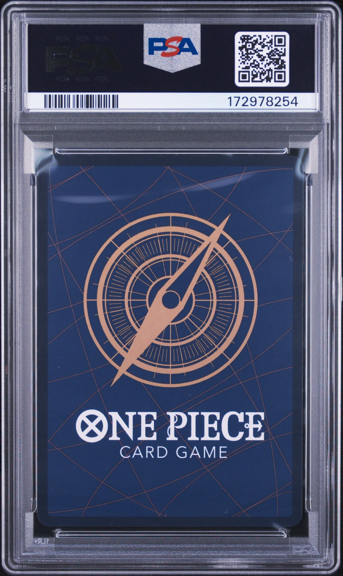 2024 One Piece Op09-Emperors In The New World Zoro-Juurou #004 (Treasure Rare) Gem Mt 10 back view - PSA certificate #172978254