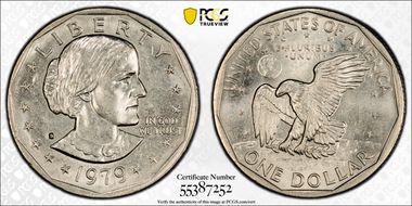 1979-S SBA$1 AU58