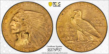 1929 $2.50 MS62
