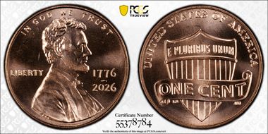 2026 1C 1776-2026 MS67RD