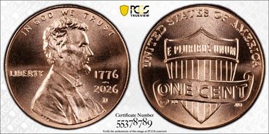2026-D 1C 1776-2026 MS67RD