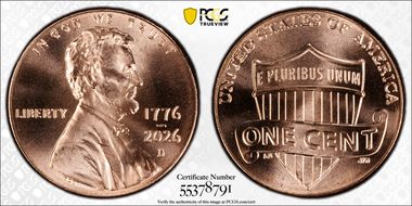 2026-D 1C 1776-2026 MS67RD