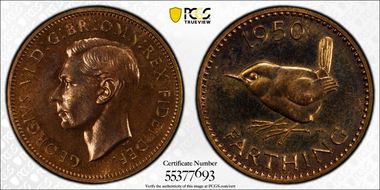 1950 1/4D S-4119 PR65RD