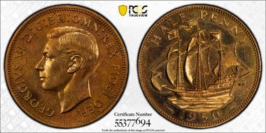 1950 1/2D S-4118 PR64RD