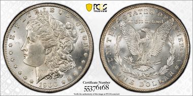 1900-O/CC $1 VAM 9 MS64