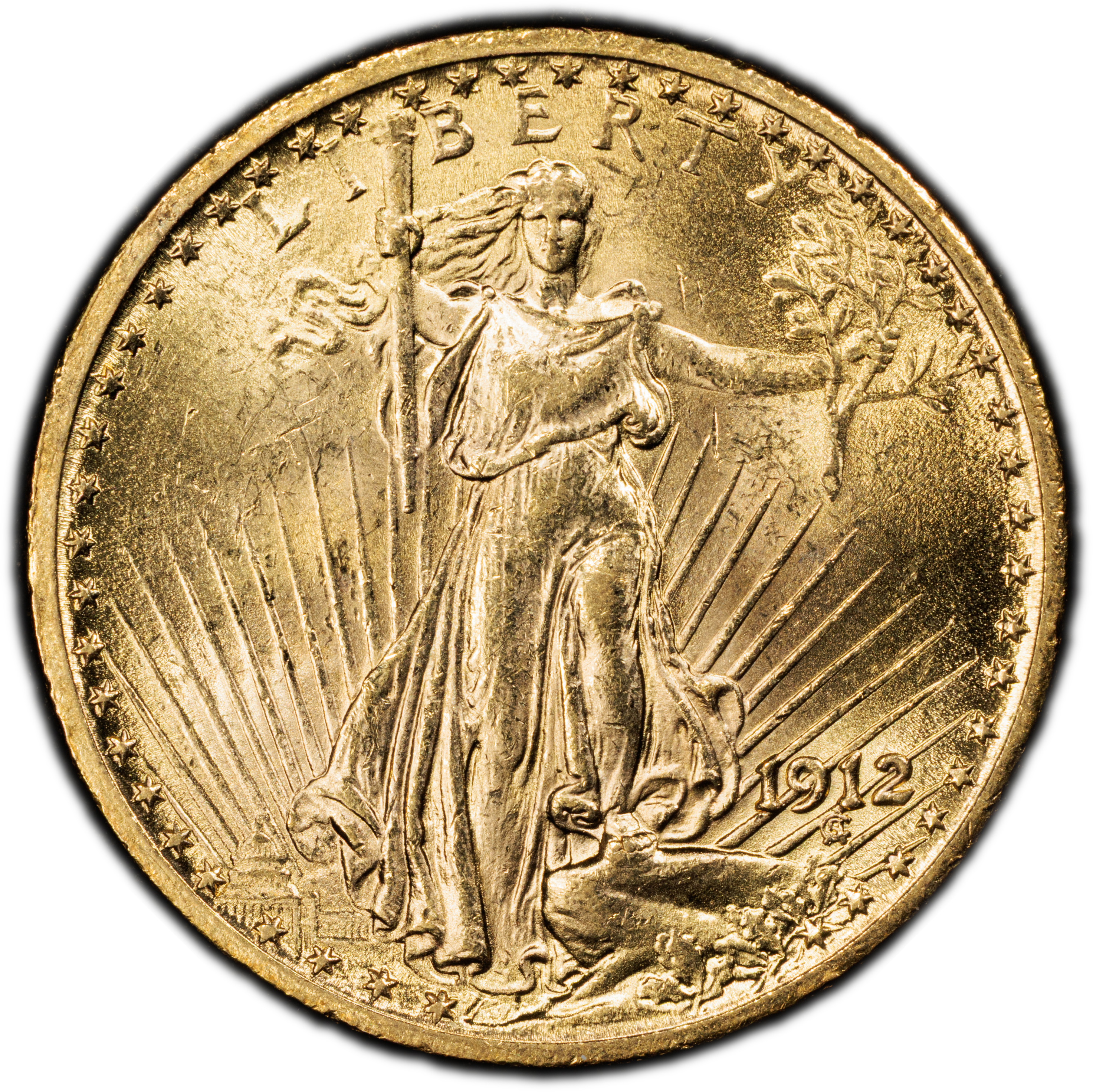 1912 $20 MS