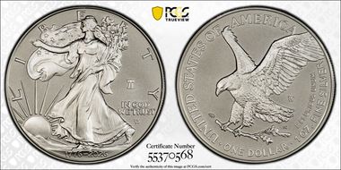 2026-W $1 Enhanced Silver Eagle w/ Liberty Bell 250 Privy First Strike SP70