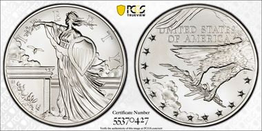(2026) Medal 1916 Standing Liberty Quarter Ag First Strike SP70