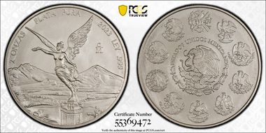 2023-Mo 2 Onza Libertad Ag MS69