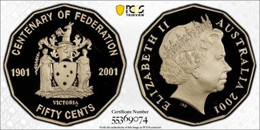 2001 50C Victoria PR69DCAM