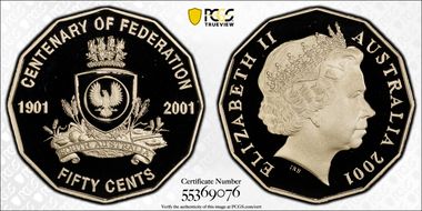 2001 50C South Australia PR70DCAM