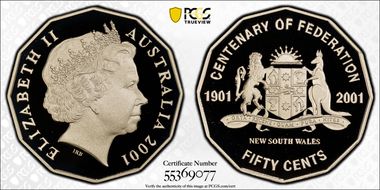 2001 50C New South Wales PR70DCAM
