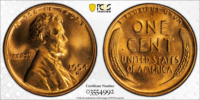 Cert 03554992 - Coin Image