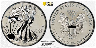 2019-S $1 Silver Eagle Enhanced Rev PR PR69