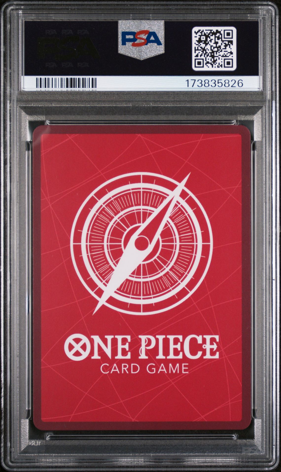 2026 One Piece St30-Starter Deck Ex Luffy & Ace Luffy & Ace #001 (Black & White Alt Art) Gem Mt 10 back view - PSA certificate #173835826