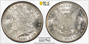 1881-CC $1 MS64