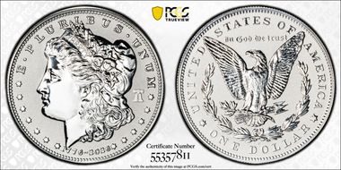 2026-P $1 Morgan Dollar Rev PR w/ Liberty Bell 250 Privy First Strike PR68