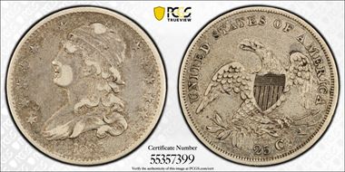 1835 25C VF35