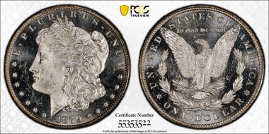 1879-S $1 MS64PL