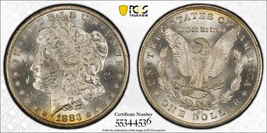 1883-CC $1 MS61