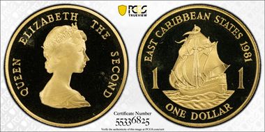 1981 $1 PR69DCAM