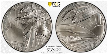 (2026) Medal 1916 Walking Liberty Half Dollar Ag First Strike SP70