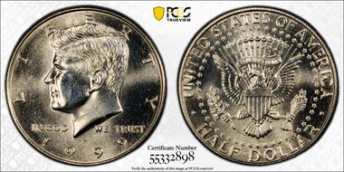 1999-P 50C MS67