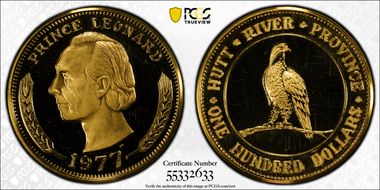 1977 $100 X-A9 Wedge-Tailed Eagle Fantasy PR68DCAM