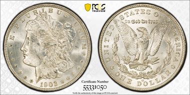 1903-O $1 MS62