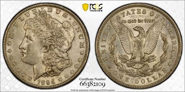 1894-O $1 AU55