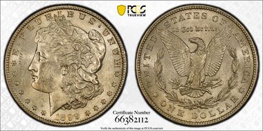1899-S $1 AU58