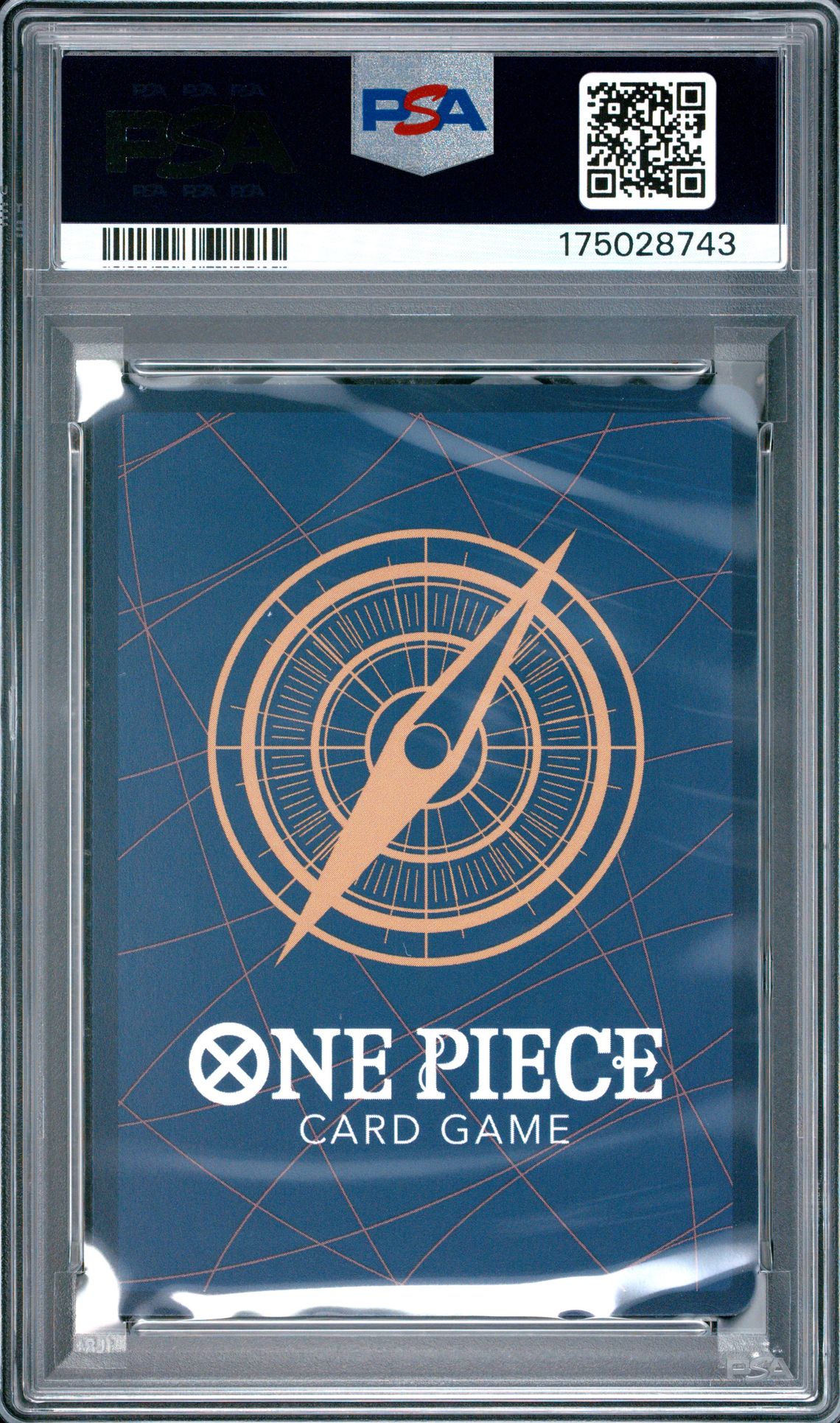 2025 One Piece Op13-Carrying On His Will Ace & Sabo & Luffy #007 (Alternate Art) Gem Mt 10 back view - PSA certificate #175028743