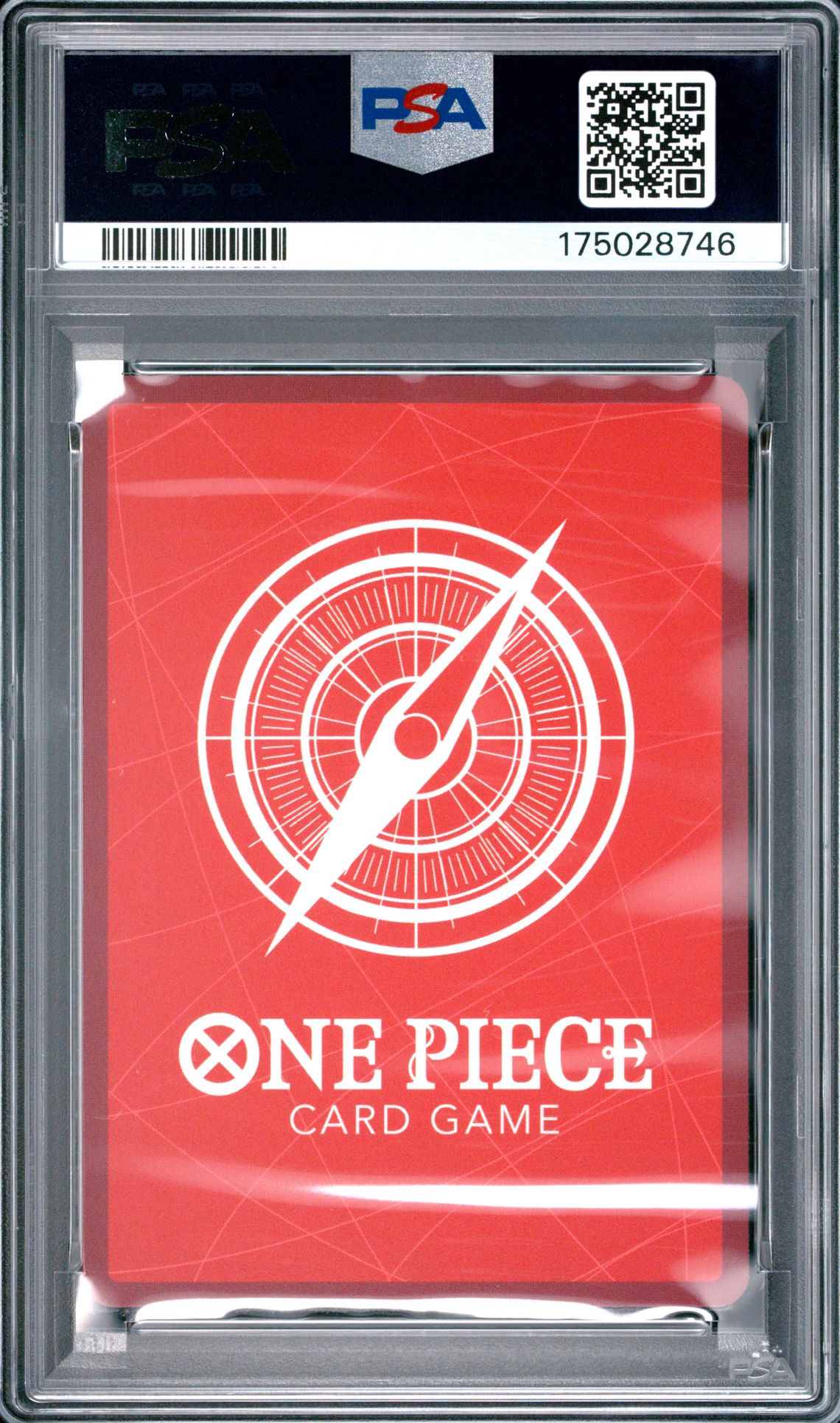 2026 One Piece Op16-The Time Of Battle Monkey D. Luffy #022 (Alternate Art) Gem Mt 10 back view - PSA certificate #175028746