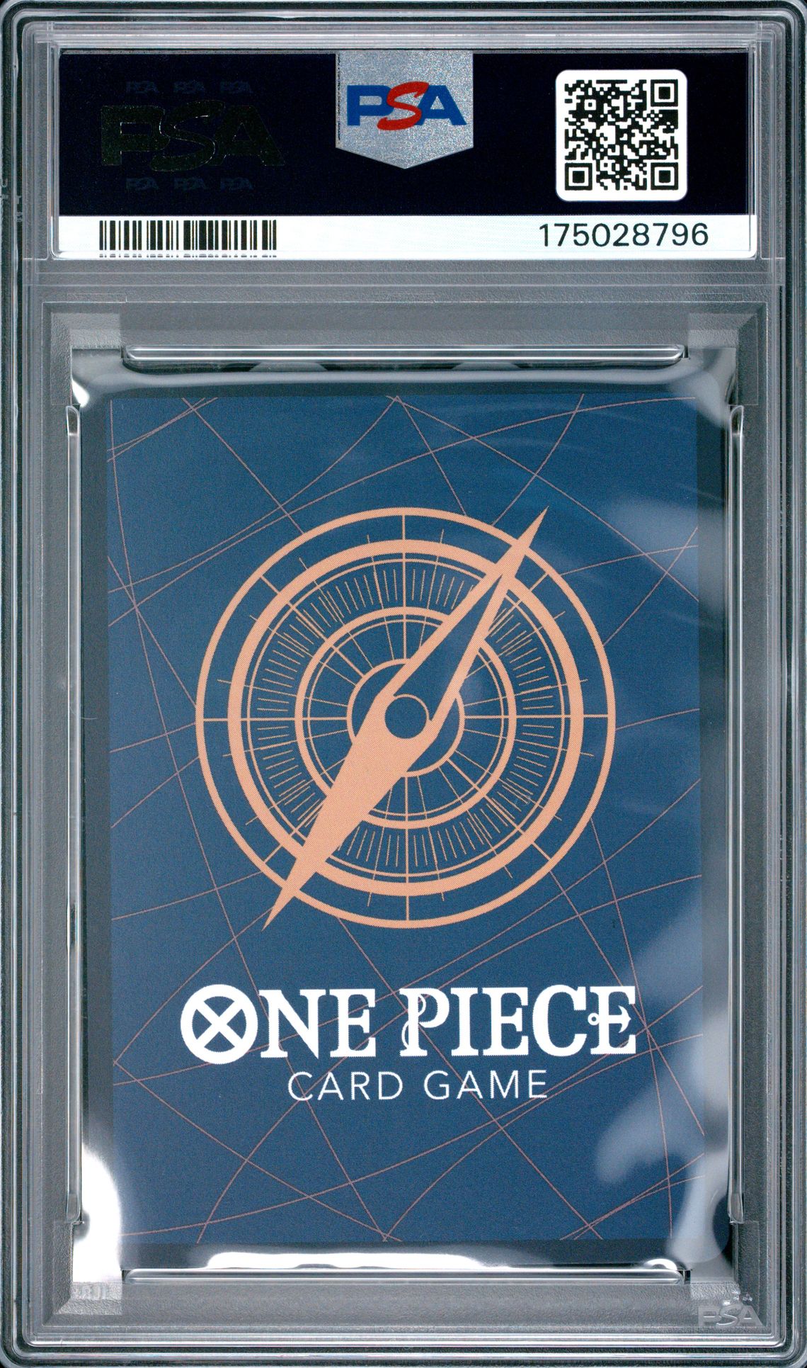 2025 One Piece Japanese Prb02-Premium Booster -One Piece Card The Best- Vol.2 Monkey D. Luffy #061 (Special Alternate Art) Gem Mt 10 back view - PSA certificate #175028796