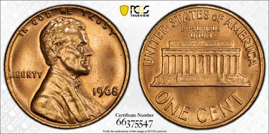 1968 1C MS67+ RD