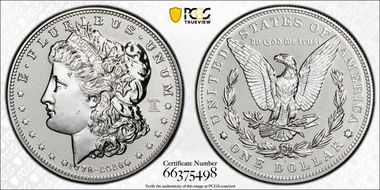 2026-P $1 Morgan Dollar Rev PR w/ Liberty Bell 250 Privy First Strike PR67