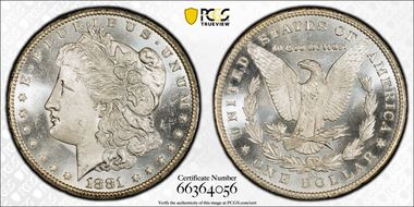 1881-CC $1 MS64