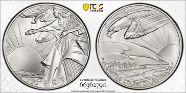 (2026) Medal 1916 Walking Liberty Half Dollar Ag First Strike SP70