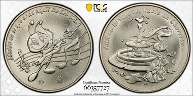(c. 2003)-Mo Medal El Chorrito Ag MS67