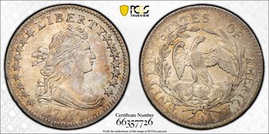 1797 10C 16 Stars AU55