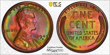 1940-S 1C MS66RB
